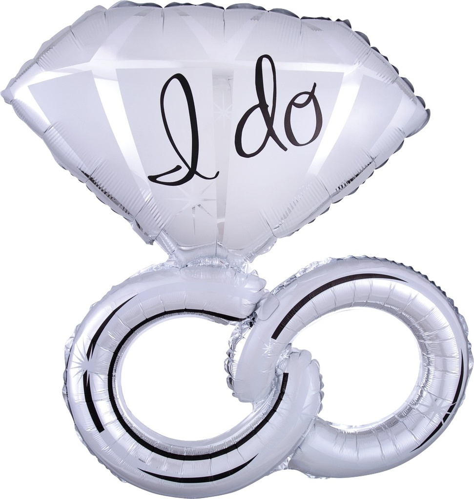 30" I Do Wedding Rings