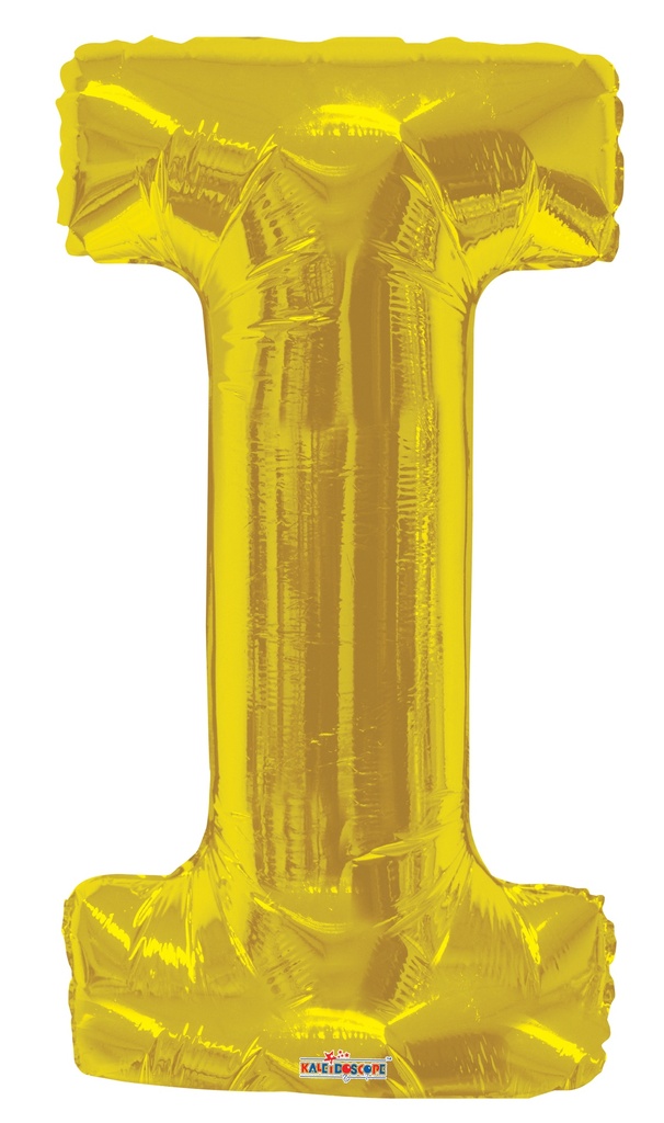 34" Gold Letter I Kaleidoscope
