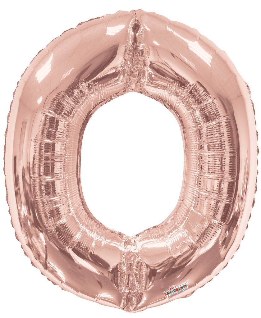 34" Rose Gold Letter O