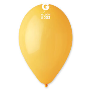 5" A50  Yellow #003 100 pcs