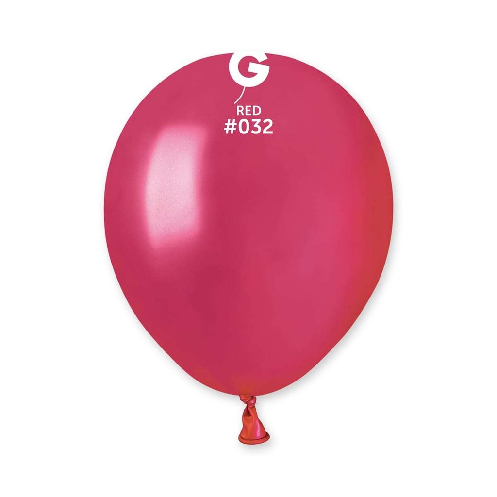 5" AM50 Metallic Red #032 100 pcs