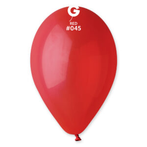 5" A50  Red #045 100 pcs
