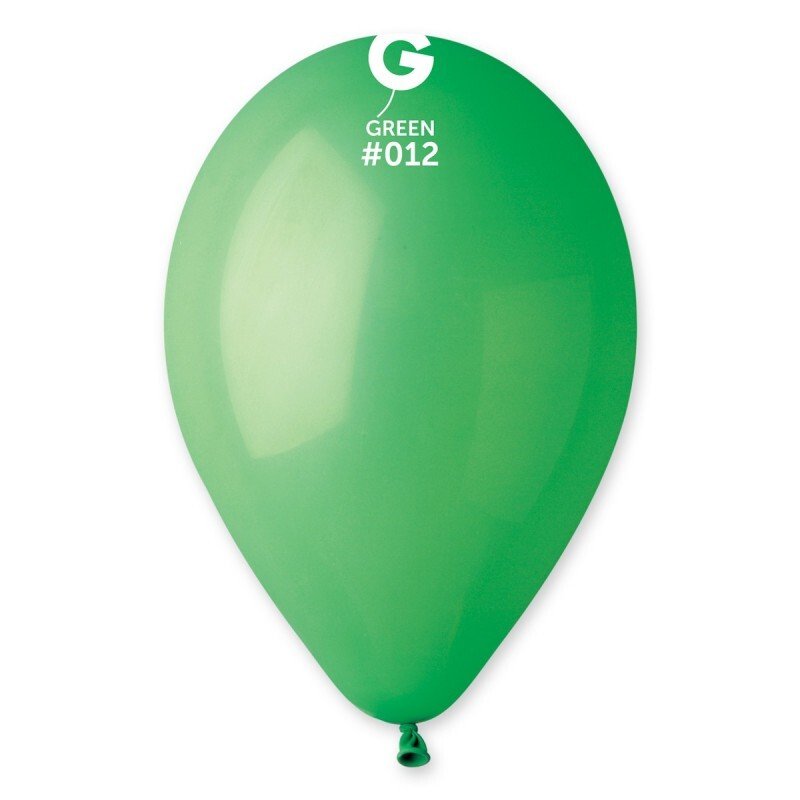 12" G110 Green #012 50 pcs