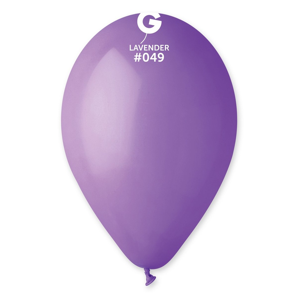 12" G110 Lavender #049 50 pcs