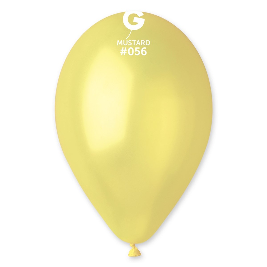 12" GM110 Metallic Mustard #056 50 pcs