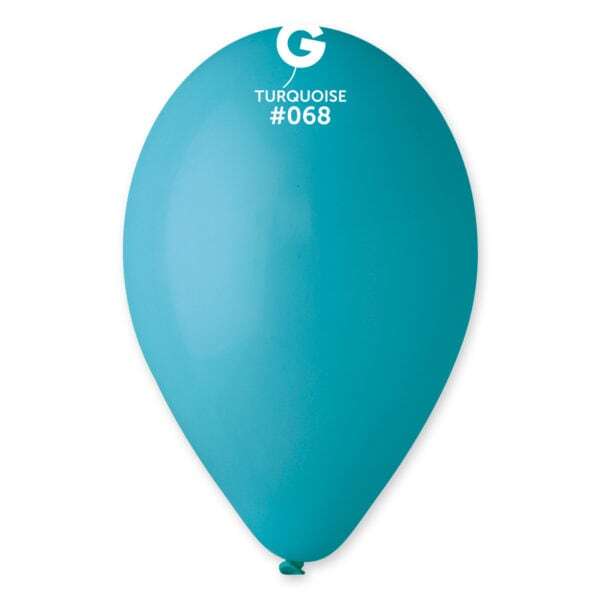12" G110 Turquoise #068 50 pcs