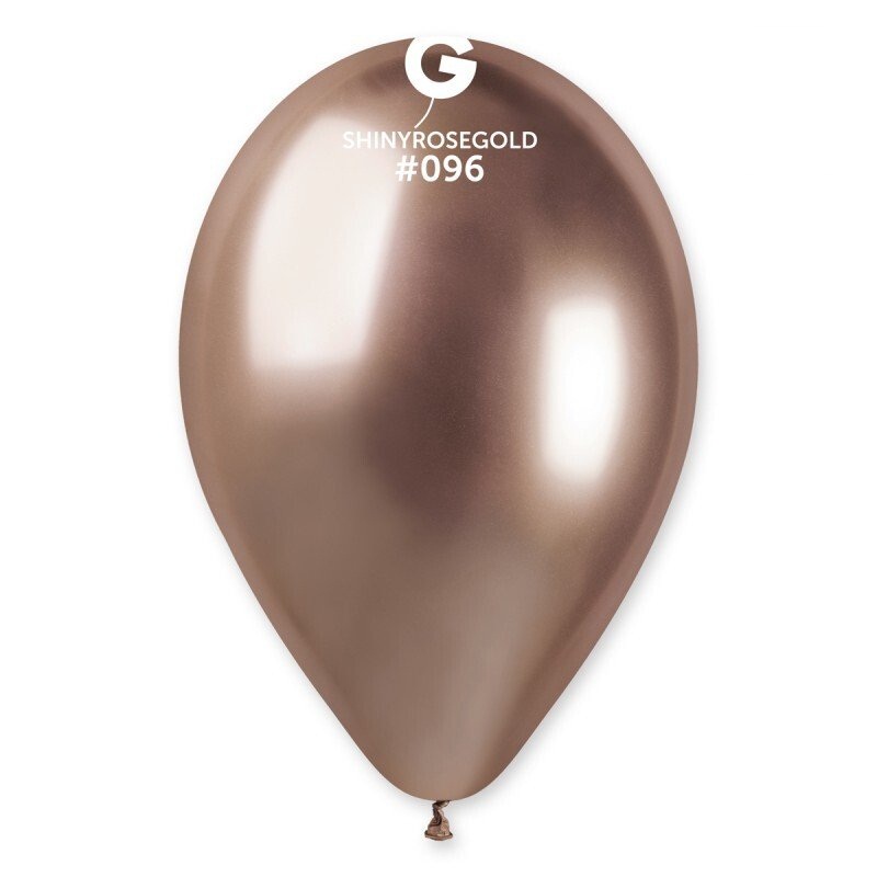 13" GB120 Shiny Rose Gold #096 25 pcs