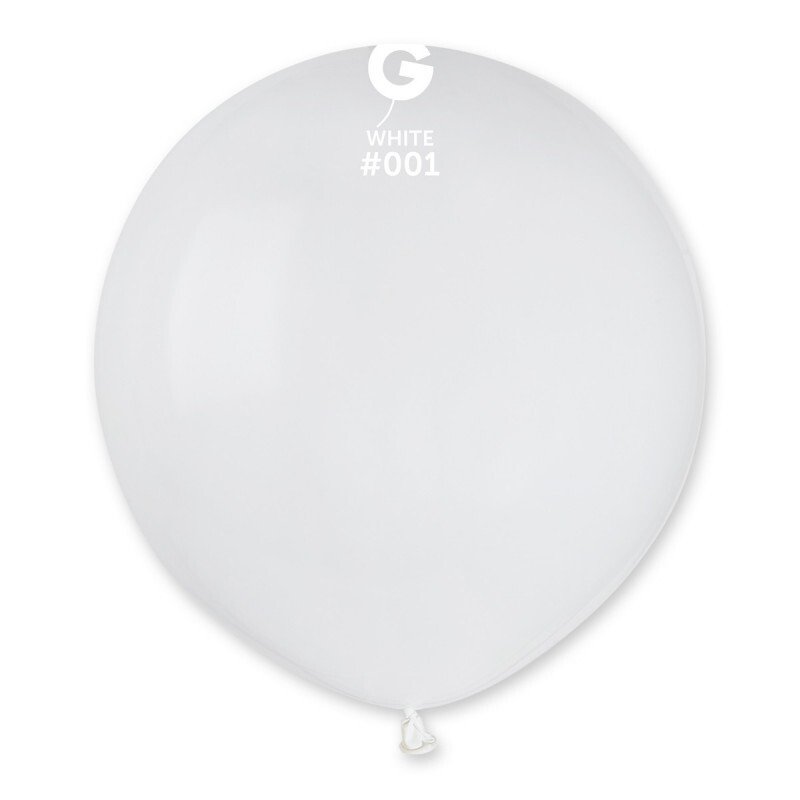19" G150 White #001 25 pcs