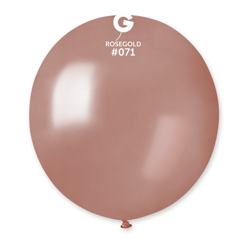 19" GM150 Metallic Rose Gold #071 25 pcs