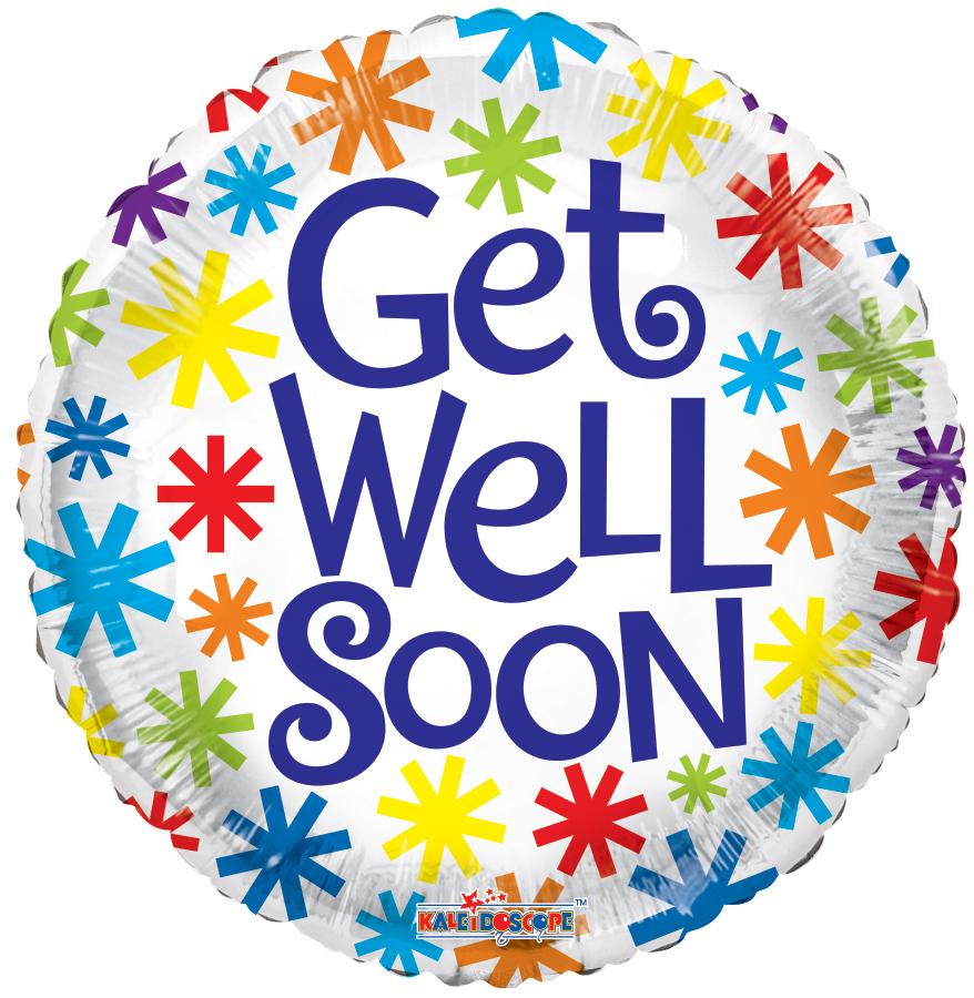 18" Get Well Asterisks