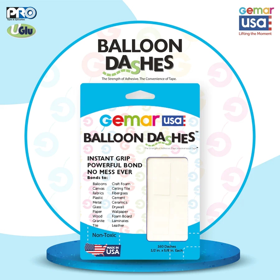 Balloon Dashes 160pc Gemar