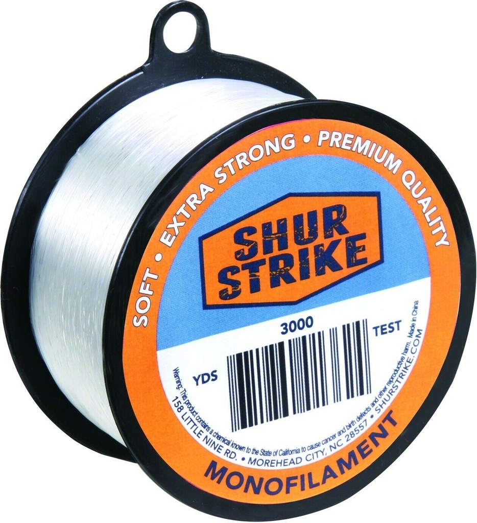 30lb Clear Monofilament 185yds