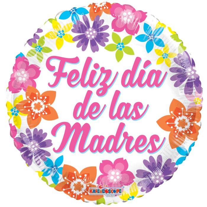 18" Feliz Dia Mami Brite Flowers