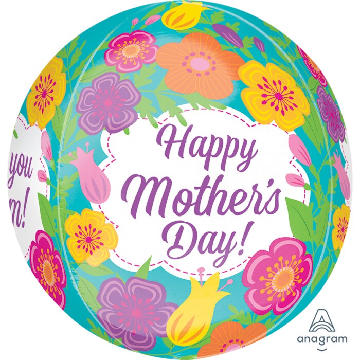 16" Mother's Day Tropical Orbz