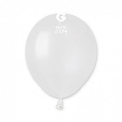 5" AM50 Metallic White #029 25 pcs