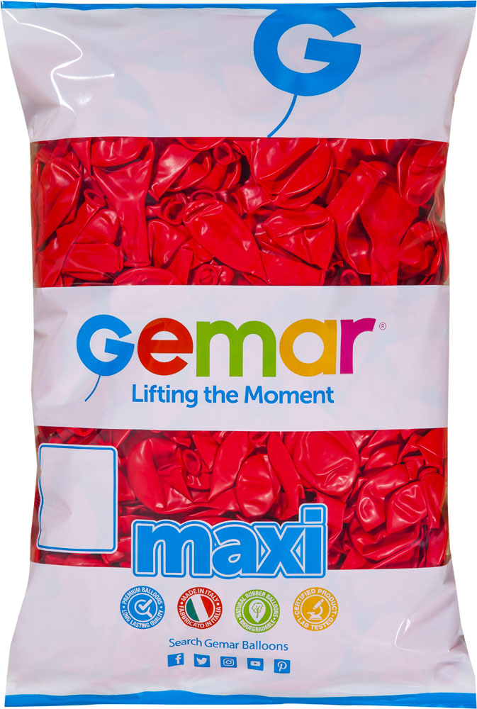 12" G110 MAXI: #045 Red 500 pcs
