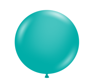 17" Teal Tuftex 50 pcs