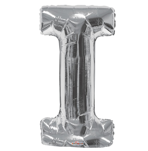 [15238-34] 34" Silver Letter I Kaleidoscope