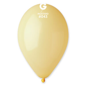 [54316] 5" A50  Mustard #043 100 pcs