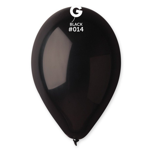 [111408] 12" G110 Black #014 50pcs