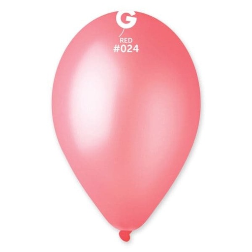 [112405] 12" GF110 Red Neon #024 50 pcs