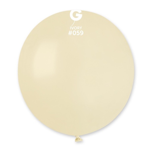 [155952] 19" G150 Ivory #059 25 pcs