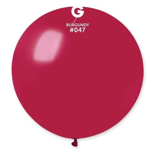 [340204] 31" G30 Burgundy #047 1pcs