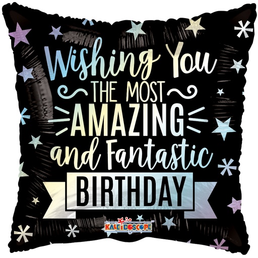 [158143] 18" Amazing Fantastic B'day
