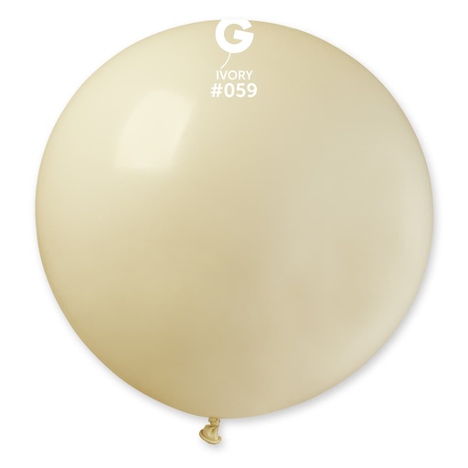 [8021886326208] 31" G30 Ivory 059 2 pcs