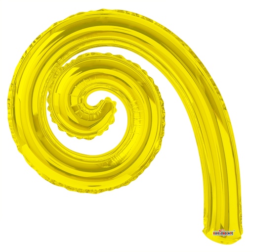 [19998] 14" Kurly Spiral Yellow 2 pcs