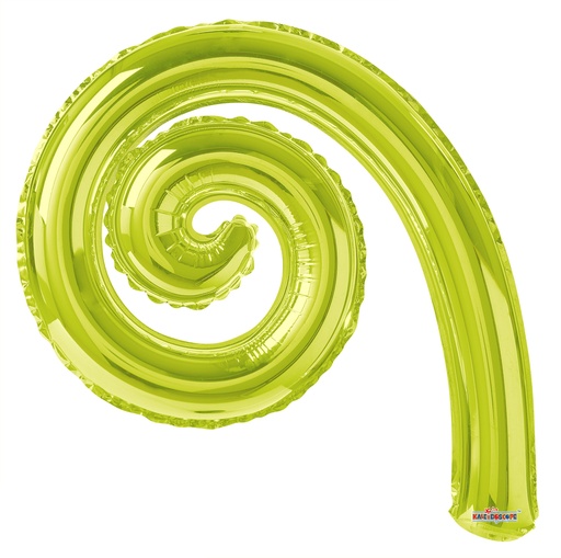 [19805] 14" Kurly Spiral Kiwi 2 pcs