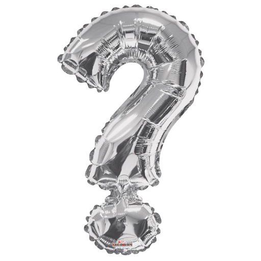 [15256-34] 34" Silver - "?"