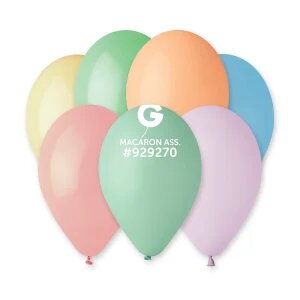 12” G110 Macaron Ass # 12 pcs